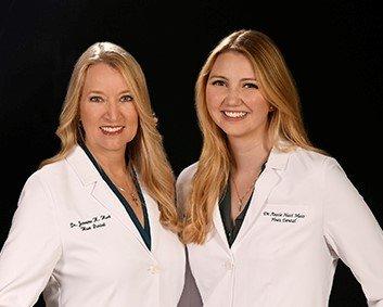 Dr. Jennine Huet and Dr. Annie Huet Moss