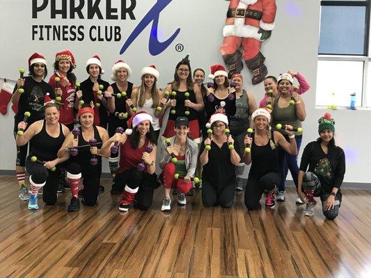 Christmas Hat & Socks Zumba Toning Class