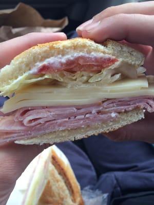 Ham and cheese