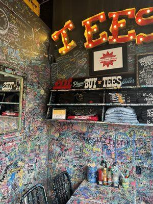 Merch wall