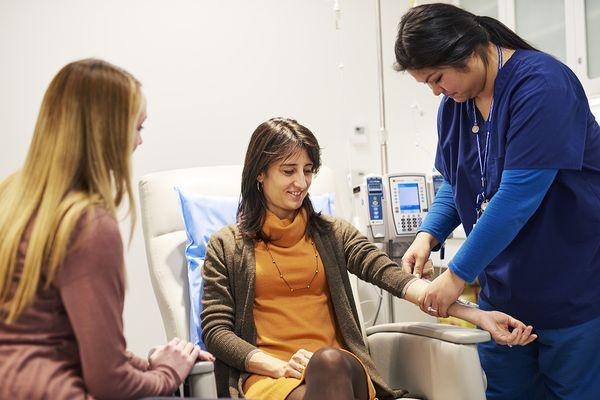 You can receive chemotherapy outside of the hospital setting at the Memorial Sloan Kettering 64th Street Outpatient Center.