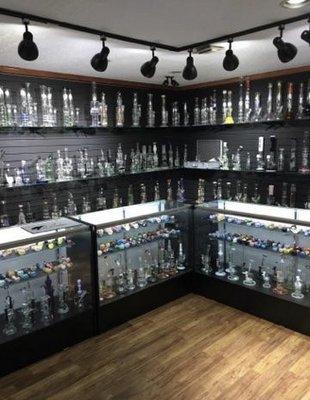 Wide assortment of glass