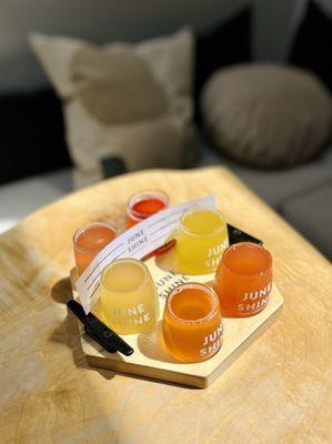 Kombucha flight