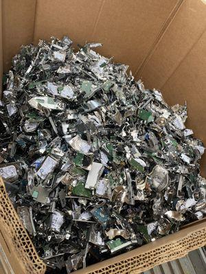 Shredded Hard Drives