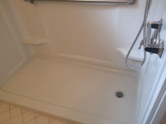 Tub to shower conversion pic 1 of 2