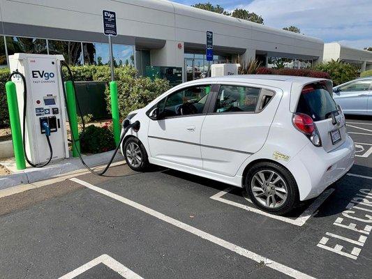 EVgo Fast Charging Station