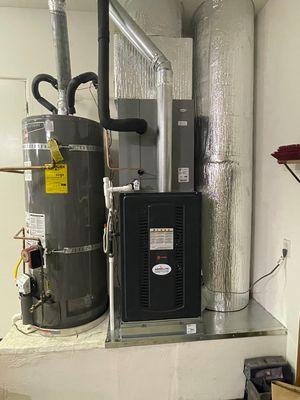 Variable TRANE Furnace Installation