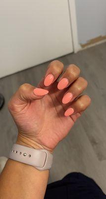 Acrylic nails with gel