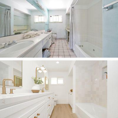 Bathroom Before/After