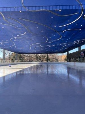 Covered rink