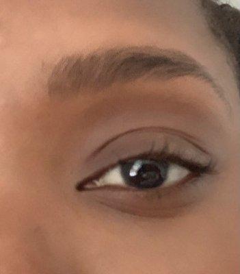 After! A miracle!! I can't believe these are my brows. No product, no micro blading-- just Farida and her undeniable talent.