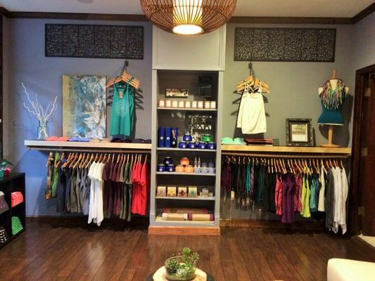 Shop in our unique spa boutique.