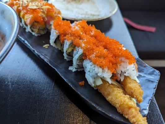 Rocky Road Makimono  Spicy Crispy Shrimp Maki