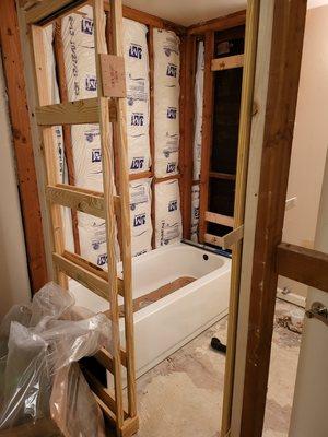 Bathroom remodel