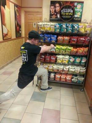 This Subway is impeccable! Never thought Id feel this passionate about a sandwich shop! Definitely coming back!