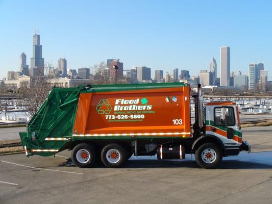 Flood Brothers is proud to offer garbage collection service to the Chicagoland area. 90 years, family owned, and proud to be ...