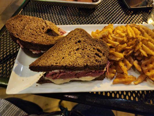 Reuben and fries