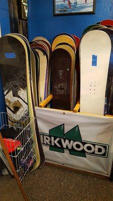 Over 100 Snowboards