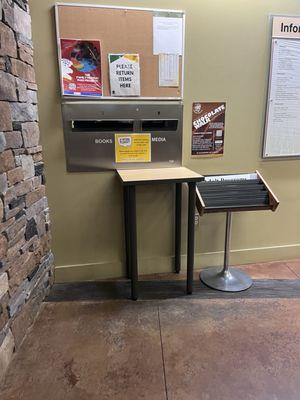 Book return station