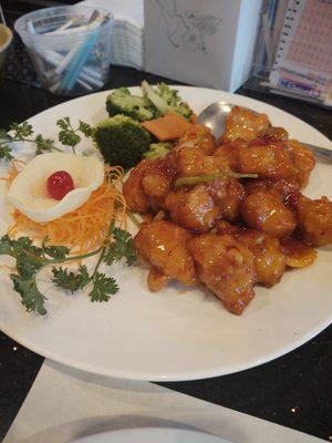 Tangerine chicken