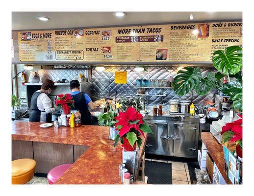 Wall Menu. ParkView Diner.Pilsen Chicago IL . Small Mexican Corner Neighborhood Old Fashion Diner. GoodFood. Friendly Service. Cool.