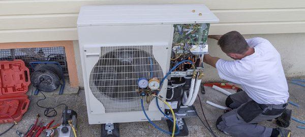 Air conditioning installation