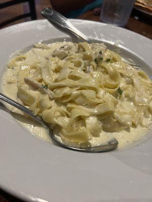 Fettucine Alfredo with Chicken