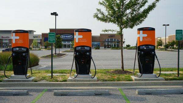 DC Fast chargers at BoxHill