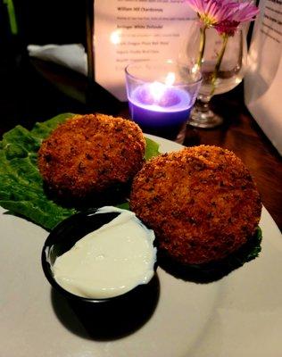 Potato Cakes with Sour Cream