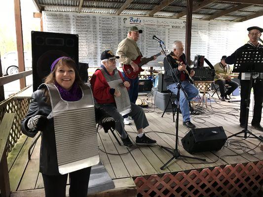 Cajun Man's Swamp Tours can Provide Cajun Music for groups of 20 or more (for a fee of course)