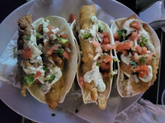 Fish tacos.