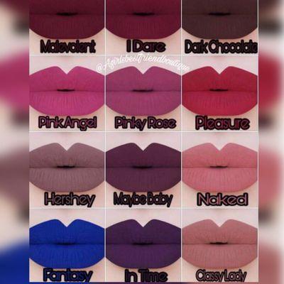 Matte liquid lipsticks by Beauty Creations only 2.99$ 48 shares to choose from!