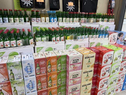 Soju galore