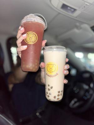 TGY Oolong Milk Tea Watermelon Green Tea