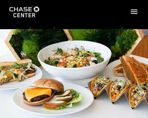 Plant-based eatery inside Chase Center now open as of 3/8/22.