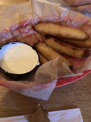 Fried pickles