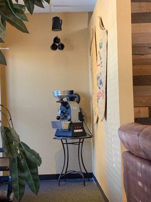 Hanging coffee pot and espresso machine!