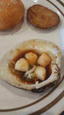 Mini scallops. So flavorful and good!!!