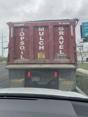 Photo of the truck and license plate that decided to drive recklessly today.