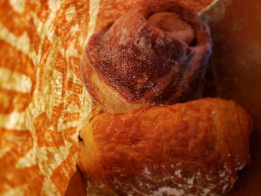 Bag of various baked goods