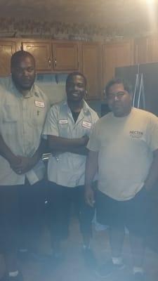 The service technicians from Bragg Used Appliances at my house Tuesday after hours to fix my refrigerator. ..THANKS again !!