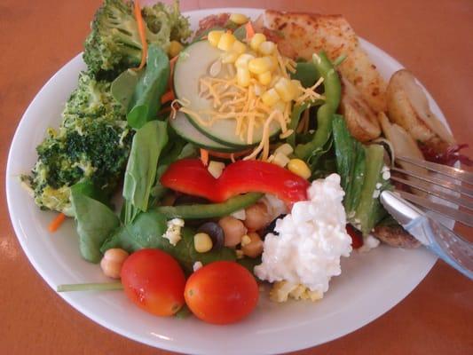 Salad from salad bar