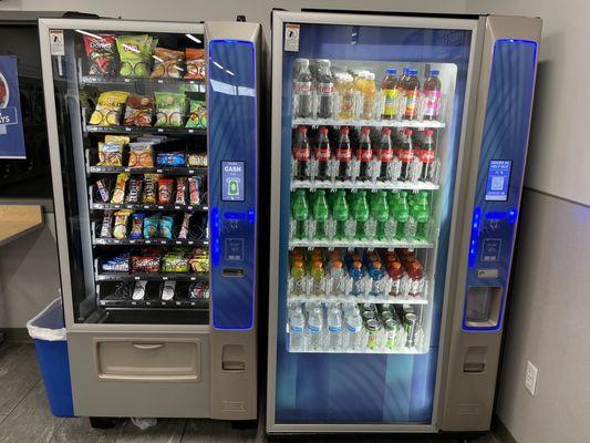 Snack and drink vending