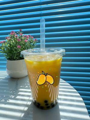 Mango Bubble Tea