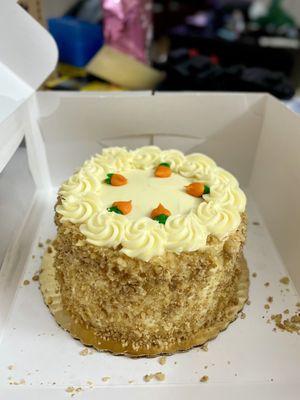 Carrot cake 6"