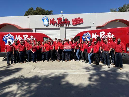 Ready and eager to serve you and your plumbing needs. We keep your drains open!