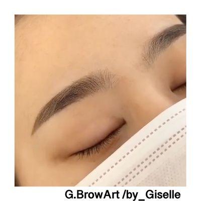 Ombre Eyebrow Tattoo