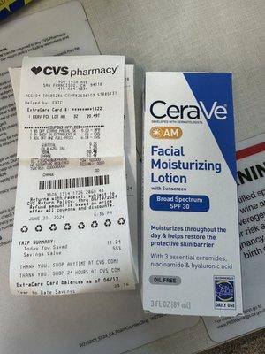 CeraVe Facial Moisturizing Lotion {6/20/2024}