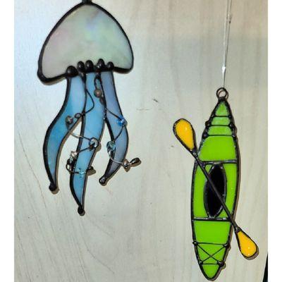 Unique Stained Glass Pieces by Michelle O in Fallston, MD.