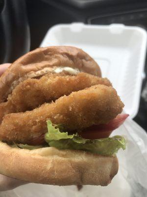 Fried fish Sandwich